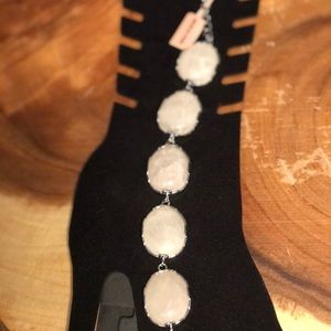 NWT Galilea ROSE Quartz Bracelet 8-9 inches
